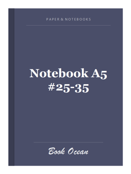 Notebook A5 #25-35