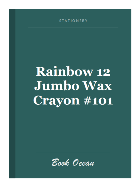 Rainbow 12 Jumbo Wax Crayon #101