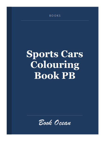 Sports Cars Colouring Book PB