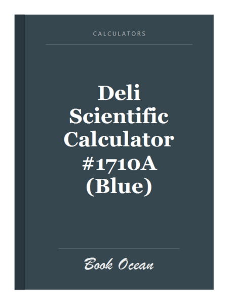 Deli Scientific Calculator #1710A (Blue)