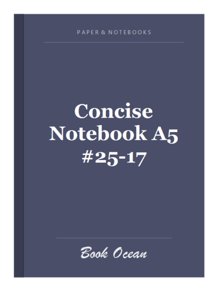 Concise Notebook A5 #25-17