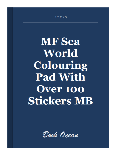 MF Sea World Colouring Pad With Over 100 Stickers MB