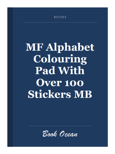 MF Alphabet Colouring Pad With Over 100 Stickers MB