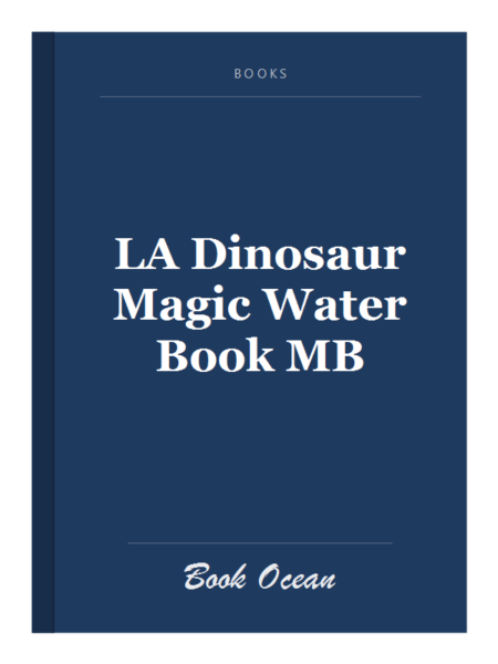 LA Dinosaur Magic Water Book MB