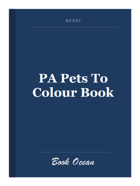 PA Pets To Colour Book