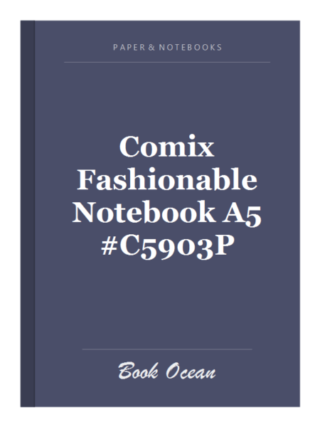 Comix Fashionable Notebook A5 #C5903P