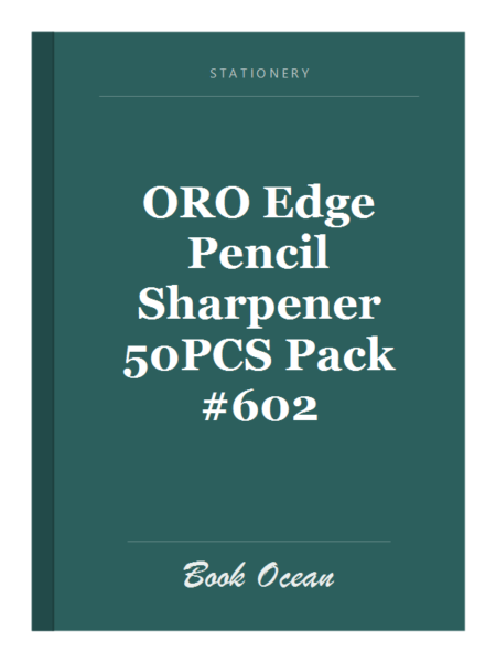 ORO Edge Pencil Sharpener 50PCS Pack #602