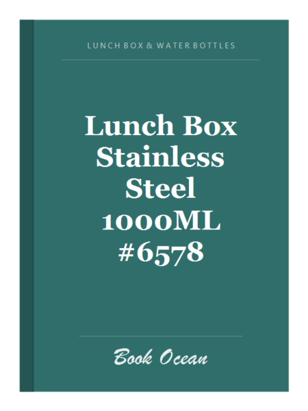 Lunch Box Stainless Steel 1000ML #6578