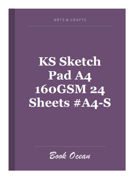 KS Sketch Pad A4 160GSM 24 Sheets #A4-S