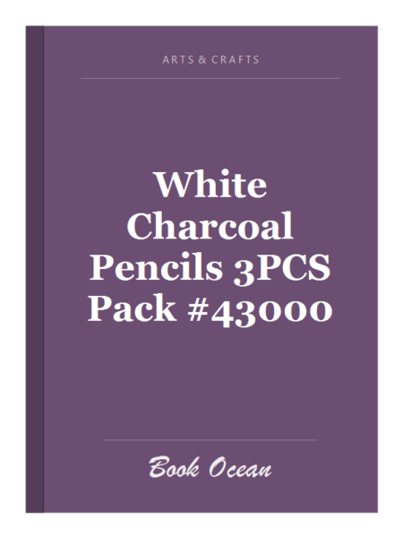 White Charcoal Pencils 3PCS Pack #43000