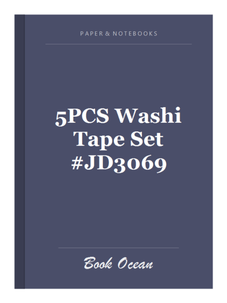 5PCS Washi Tape Set #JD3069