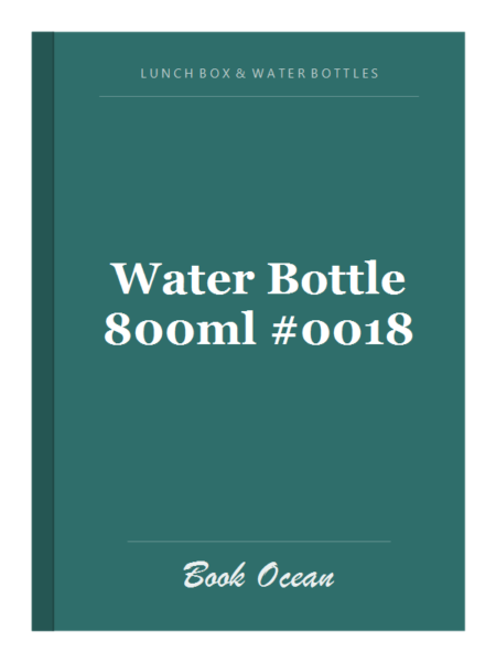 Water Bottle 800ml #0018