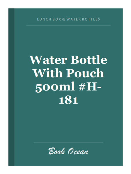 Water Bottle With Pouch 500ml #H-181