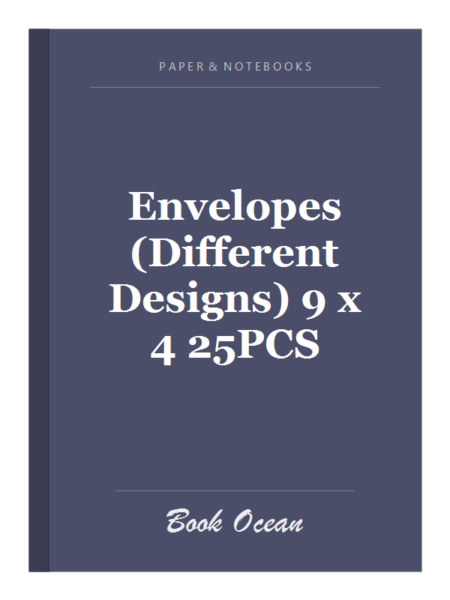 Envelopes (Different Designs) 9 x 4 25PCS