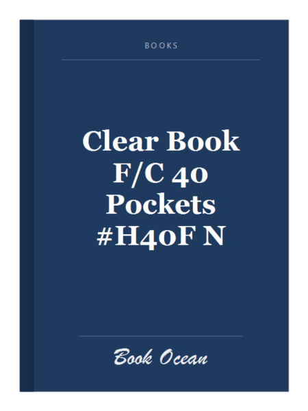 Clear Book F/C 40 Pockets #H40F N