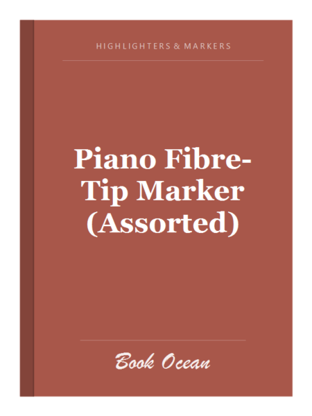 Piano Fibre-Tip Marker (Assorted)
