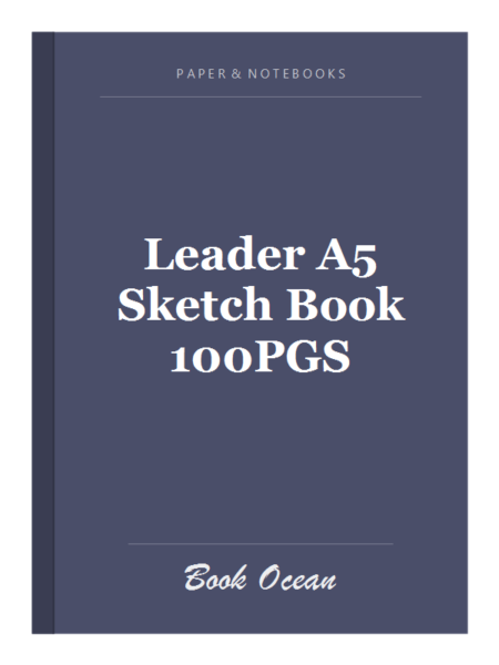 Leader A5 Sketch Book 100PGS