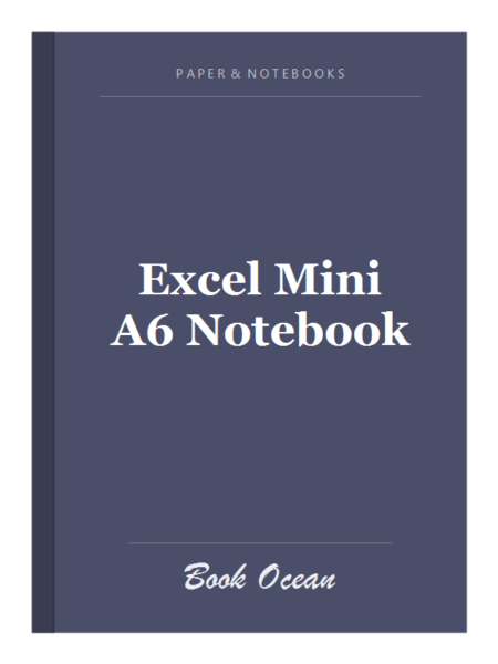 Excel Mini A6 Notebook