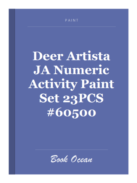 Deer Artista JA Numeric Activity Paint Set 23PCS #60500