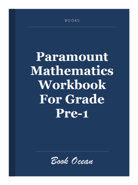 Paramount Mathematics Workbook For Grade Pre-1