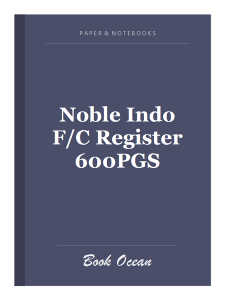 Noble Indo F/C Register 600PGS