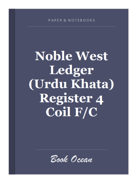 Noble West Ledger (Urdu Khata) Register 4 Coil F/C