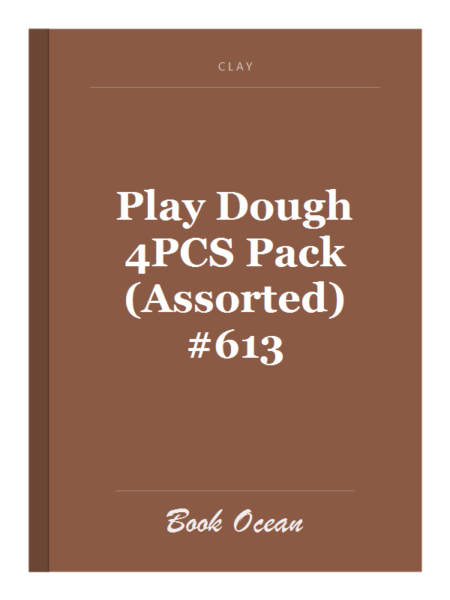 Play Dough 4PCS Pack (Assorted) #613
