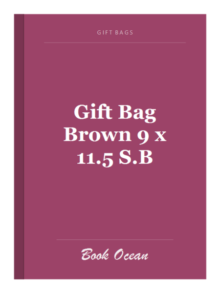 Gift Bag Brown 9 x 11.5 S.B