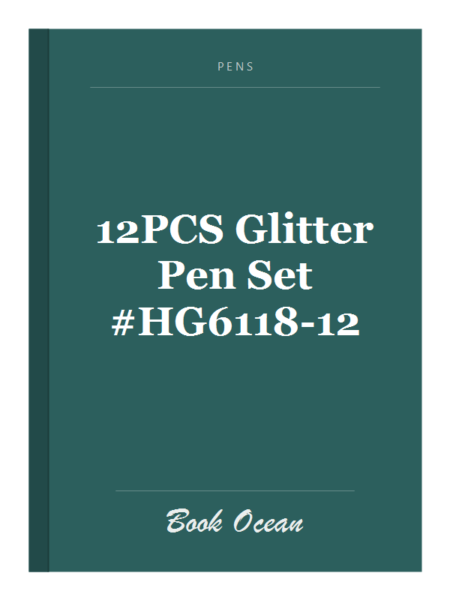 12PCS Glitter Pen Set #HG6118-12