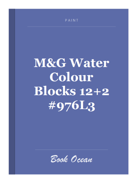 M&G Water Colour Blocks 12+2 #976L3