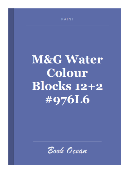M&G Water Colour Blocks 12+2 #976L6