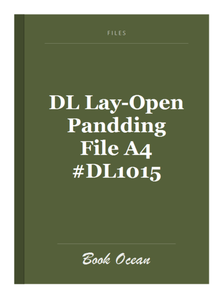 DL Lay-Open Pandding File A4 #DL1015