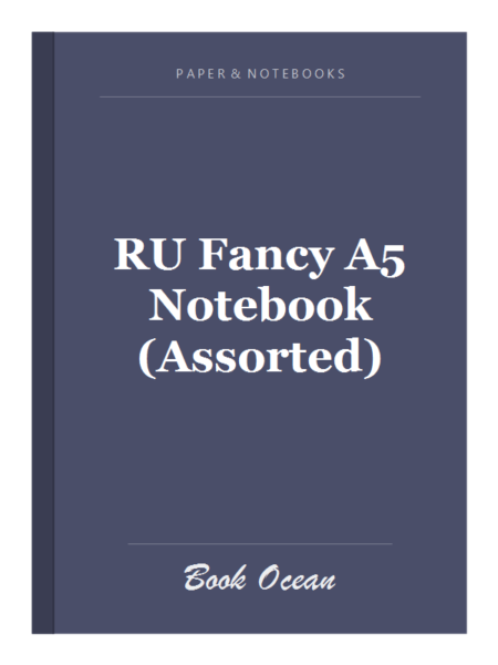 RU Fancy A5 Notebook (Assorted)