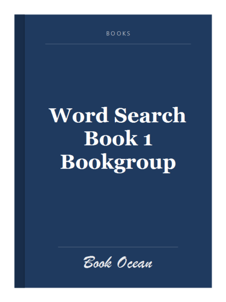Word Search Book 1 Bookgroup