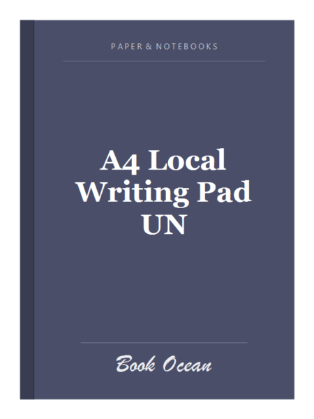 A4 Local Writing Pad UN