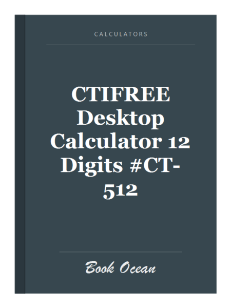 CTIFREE Desktop Calculator 12 Digits #CT-512