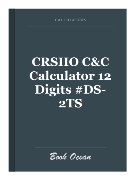 CRSIIO C&C Calculator 12 Digits #DS-2TS