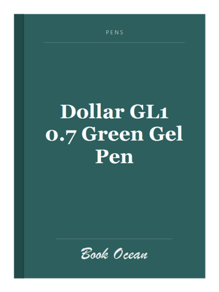 Dollar GL1 0.7 Green Gel Pen