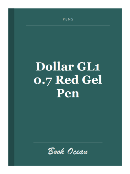 Dollar GL1 0.7 Red Gel Pen