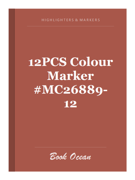 12PCS Colour Marker #MC26889-12