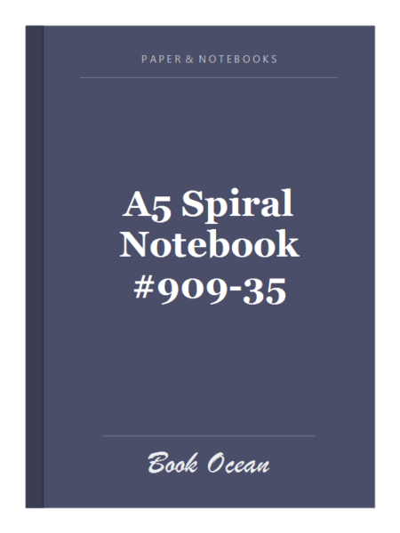 A5 Spiral Notebook #909-35