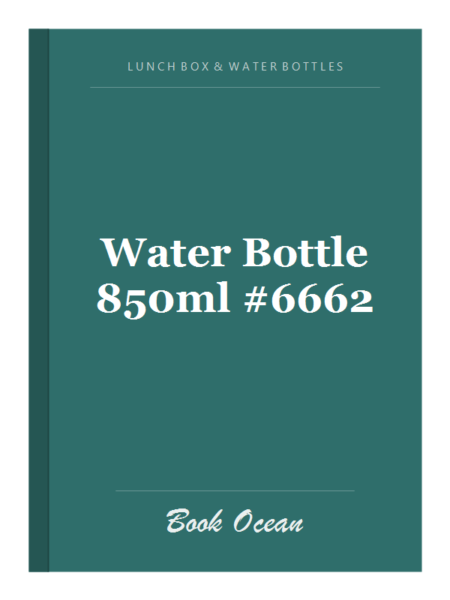 Water Bottle 850ml #6662