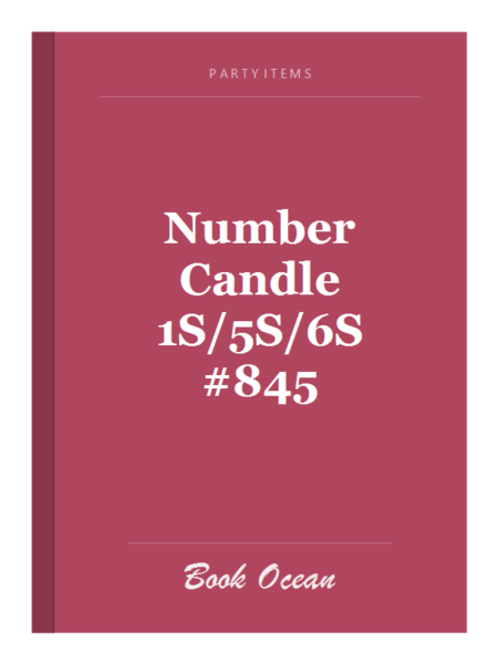 Number Candle 1S/5S/6S #845