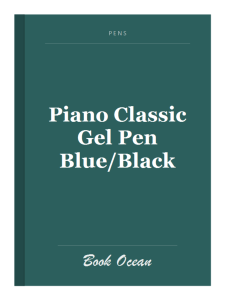 Piano Classic Gel Pen Blue/Black