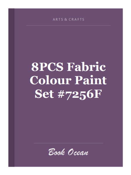 8PCS Fabric Colour Paint Set #7256F