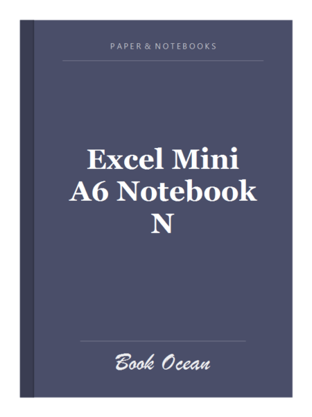 Excel Mini A6 Notebook N
