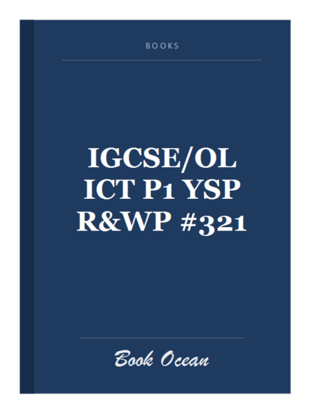 IGCSE/OL ICT P1 YSP R&WP #321