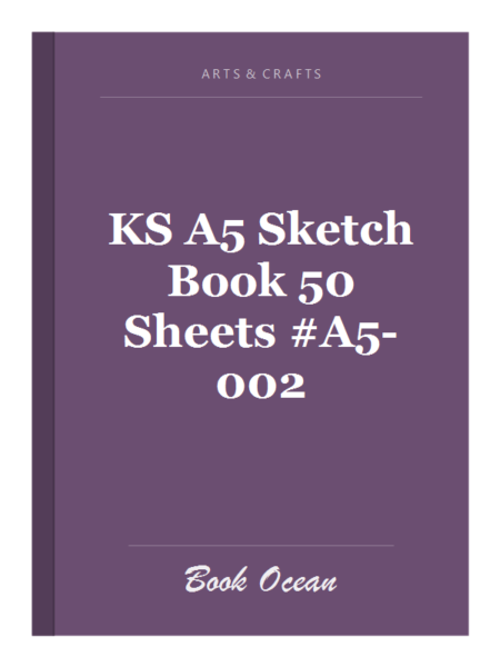 KS A5 Sketch Book 50 Sheets #A5-002