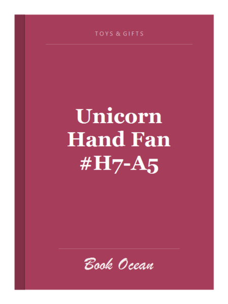 Unicorn Hand Fan #H7-A5