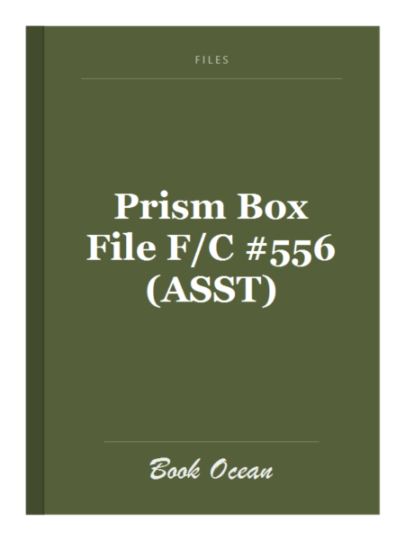 Prism Box File F/C #556 (ASST)